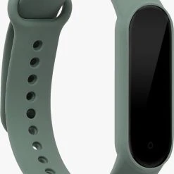 Goedkoop ???? Kwmobile 2x Armband Voor Xiaomi Mi Smart Band 6 / Mi Band 6 / Band 5 - Bandjes Voor Fitnesstracker In Zwart / Pastelgroen ???? -Rogelli Shop 550x752 1