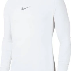 Hete verkoop ???? Nike Park Dry First Layer ???? Shirt Thermoshirt - Maat XXL - Mannen - Wit/grijs ????