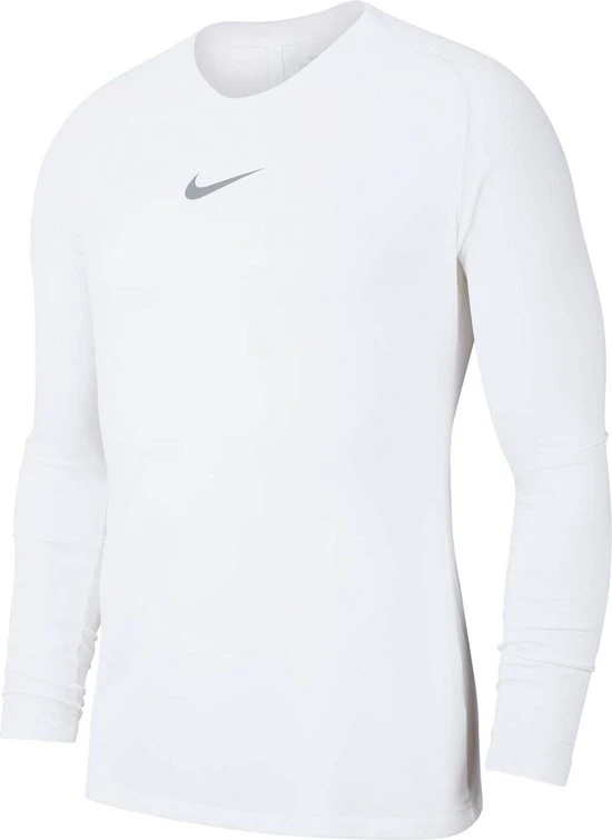 Hete verkoop ???? Nike Park Dry First Layer ???? Shirt Thermoshirt - Maat XXL - Mannen - Wit/grijs ???? 1 Hete verkoop ???? Nike Park Dry First Layer ???? Shirt Thermoshirt - Maat XXL - Mannen - Wit/grijs ????