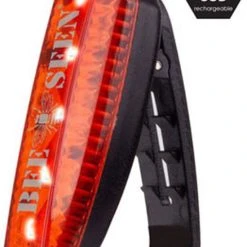 Beste deal ???? Led Clip Light USB | BEE SAFE - Red - | Hardloop Verlichting | Sportarmband ???? -Rogelli Shop 550x757 2