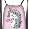 Korting ???? Sis&I Gymtas Unicorn - Zwemtas Eenhoorn - Roze - Meisje Rugzak - Stevige Tas Met Trekkoord - GRATIS Verzenden ????