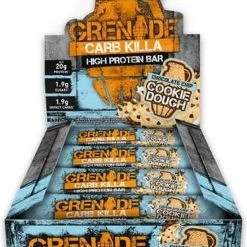 Begroting ???? Grenade Carb Killa Bars - Proteïne Repen - Chocolate Chip Cookie - 12 Eiwitrepen (720 Gram) ????