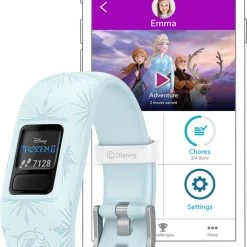 Korting ???? Garmin Vívofit Jr2 - Kids Activity Tracker - ©Disney - Frozen Elsa ???? -Rogelli Shop 550x786 1