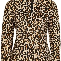 Beste Verkoop ???? Emski Dames Ski Pully - Pullover Met Kwart Rits, Lange Mouwen - Wintersport Kleding ????