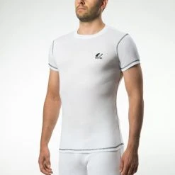 Goedkoopste ???? Ondergoed Santec Heren Thermo T-Shirt Poly. Interlock 3XL Helder Wit ❤️