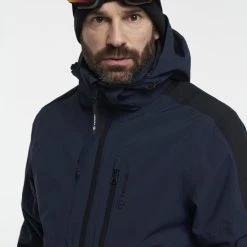 Gloednieuw ⌛ Tenson Core Mpc Plus Jkt M - Ski Jas - Heren - Marine Blauw - Maat M ???? -Rogelli Shop 550x790 1