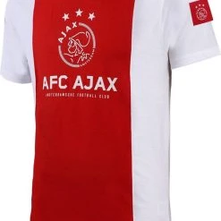 Promo ???? Kingdo Ajax T-shirt Thuis - Katoen - 2022-2023 - Voetbalshirts Kinderen - Jongens En Meisjes - Sportshirts - Volwassenen - Heren En Dames-M ⭐