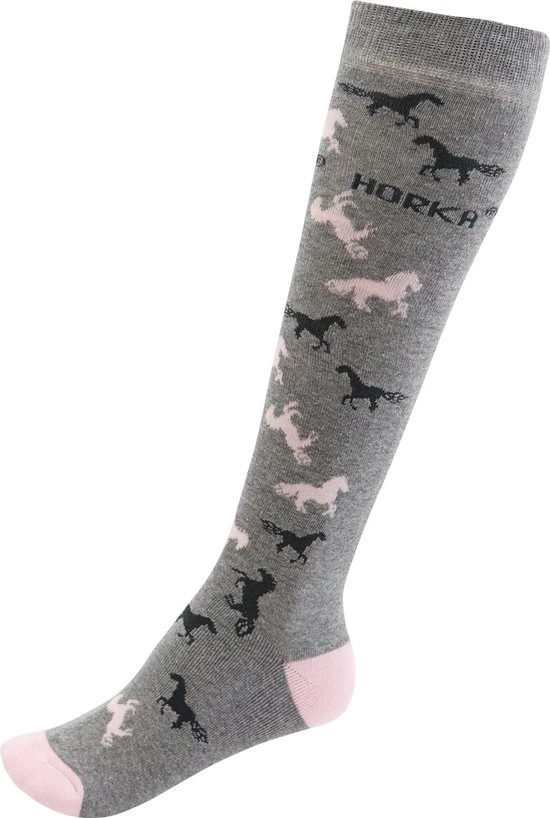 Goedkoopste ???? Horka Paardrijsokken Ruiten Grijs/roze Junior/unisex Maat 35-38 ???? 6 Goedkoopste ???? Horka Paardrijsokken Ruiten Grijs/roze Junior/unisex Maat 35-38 ???? - Afbeelding 6