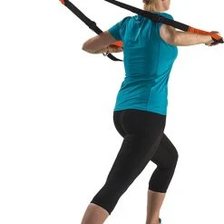 Aanbiedingen ???? Tunturi - Suspension Trainer - Functional Training Suspension Trainer - Sling Trainer - Met Draagtas - Zwart/Oranje - Incl. Gratis Fitness App ???? -Rogelli Shop 550x819 2