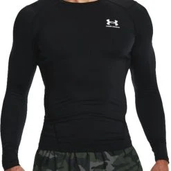 Kopen ⌛ Under Armour Mannen Longsleeve Sportshirt - Zwart - Maat XXL ???? -Rogelli Shop 550x820