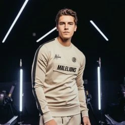 Promo ???? Malelions - Academy -Trainingspak - Beige/zwart ???? -Rogelli Shop 550x825 17